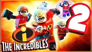 LEGO Incredibles Walkthrough Part 2 Hover Train Hijinx (PS4 Pro) co-op Gameplay