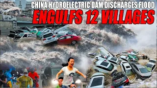 Tan An hydroelectric DAM discharges flood and engulfs 12 villages | China floods 2022 | 3 gorges dam