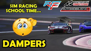Dampers in Sim Racing: A Comprehensive Guide to Setup and Tuning