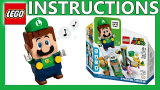 3D LEGO instructions | 3D | Adventures with Luigi Starter Course | 71387 | LEGO Super Mario 2021