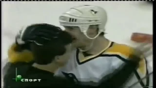 February 10, 2001 - Devils at Penguins - Alexei Kovalev (33) (Straka, Laukkanen), 0:18