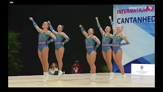 FINLAND (FIN) - FINALS 2024 AEROBICS WORLD CUP, CANTANHEDE - GROUP Finals GR