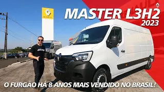 Nova Renault Master L3H2 FURGÃO 2023 - Novo Motor Mais Econômico e Muita Capacidade de Carga