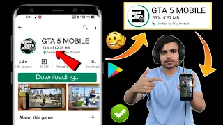 🇮🇳 How To Download GTA 5 In Android | Download Real GTA 5 On Android 2024 | GTA 5 For Android 2024