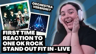 FIRST TIME REACTING TO ONE OK ROCK - Stand Out Fit In [Orchestra Ver.]