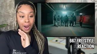 UK REACTS TO 🇬🇧 667 - FREESTYLE | FIRST TIME REACTION