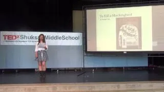 The power of the written word | Tessa KIlcline | TEDxShuksanMiddleSchool
