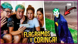 FLAGREI UM CORINGA ASSUSTADOR COM AS CÂMERAS DE SEGURANÇA!! [ REZENDE EVIL ]