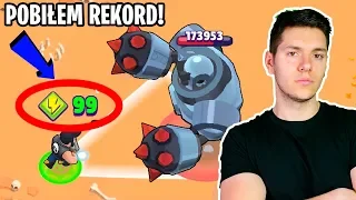 REKORD POWER CUBSÓW VS WIELKI ROBOT! Jeż Tritsus i Zipek Brawl Stars!