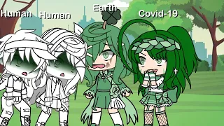 Inclinate ! Meme Gacha Life Earth and covid-19