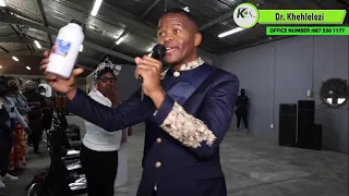 Dr Khehlelezi ugile izimanga e PMB  esontweni lika PROPHET MAFOHLA