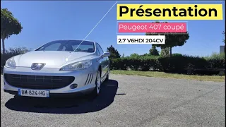 Peugeot 407 coupé - 2.7 V6 HDI / PRESENTATION