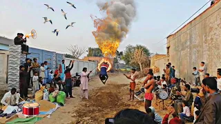 Amazing Lucky irani circus in chishtian|boy jump into fire ring|Pakistani street talent|@farhanctn9789