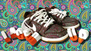 Nike SB Dunk Low Paisley Brown