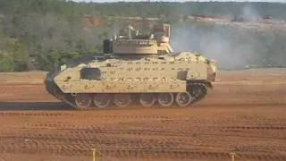 HOTEX Live Fire Demonstration - Bradley Fighting Vehicle