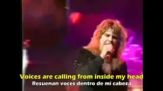 Ozzy Osbourne - Shot In The Dark (Live) Lyrics on screen & Sub español - castellano) 1986. Edit.2020