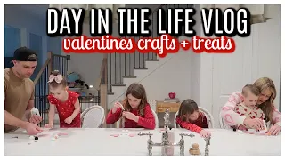 DAY IN THE LIFE VALENTINES CRAFTS + TREATS | Tara Henderson