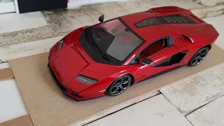 Finally is here! Lamborghini Countach LPI 800-4 diecast 1/18 scale cars.