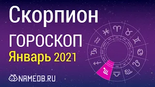 Знак Зодиака Скорпион - Гороскоп на Январь 2021