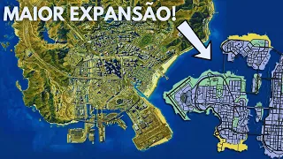 COMO INSTALAR A MAIOR EXPANSÃO DE MAPA DO GTA 5! TODOS OS MAPAS!