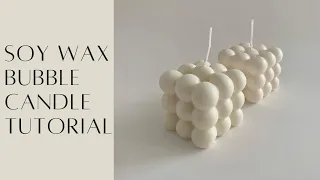 How to make a Bubble Candle - Tutorial