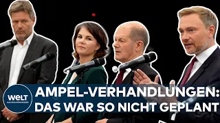 AMPEL-KOALITION: Das war so nicht geplant! Auf einmal verhandeln SPD, FDP und Grüne am Wochenende