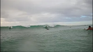 WPB - DEC 9 AM - POV Longboard surfing -  RAW - GoPro Hero8 - Hawaii