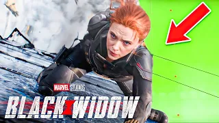 What Black Widow Really Looks Like Without CGI