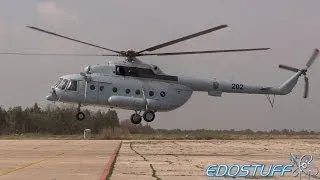 Mil Mi-8 MTV-1 Croatian Air Force - Startup & Takeoff - Zemunik Air Base