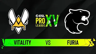 Vitality vs. FURIA - Map 1 [Vertigo] - ESL Pro League Season 15 - Group B