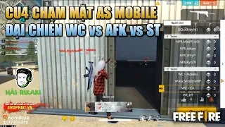 Free Fire | Cu4 Chạm Mặt AS Mobile - Đại Chiến 3 Team WC vs AFK vs Sát Thủ | Rikaki Gaming