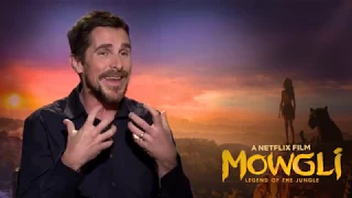 Christian Bale was awed by CGI and performance capture in Mowgli: Legend of The Jungle!