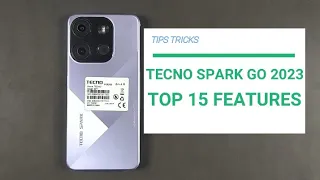 Tecno Spark Go 2023 Top 15 Tips & Tricks