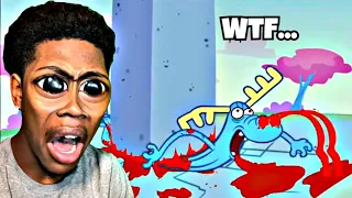 The END of LUMPY...😈 -  Lumpy gruesome and painful deaths REACTION!