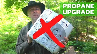 Tiny House Tankless Water Heater - Electric to Propane