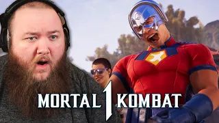 Mortal Kombat 1 Peacemaker Trailer REACTION!