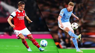 Martin Odegaard vs Kevin De Bruyne - Who Is Better? - Magical Skills, Passes & Goals - 2022/23 - HD