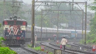 Indian Railways : Raining all day long !!