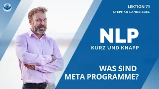 Meta Programme - Was ist das? | Anwendung Vorstellungsgespräch #071|
