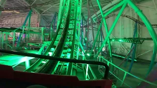 Teenage Mutant Ninja Turtles: Shellraiser Coaster 4K POV!