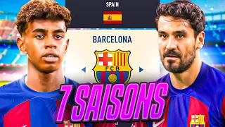 7 SAISONS IMPROBABLES AVEC LE BARÇA! - FIFA 23