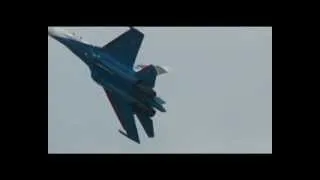 Русские Витязи. Одиночный пилотаж на Су-27. Russain Knights
