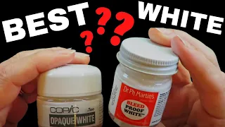 FINALLY! The BEST WHITES for the brightest HIGHLIGHTS for MIXED MEDIA Artists!!