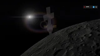 Ion Propulsion to The Moon (KSP RSS/RO)