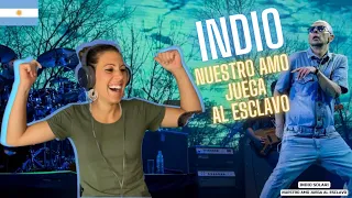 LISTENING FOR THE FIRST TIME! Indio Solari - Nuestro amo juega al esclavo - #REACTION #indiosolari