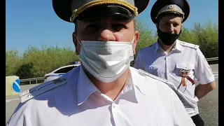 На въезде в Ставропольский край.