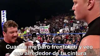 Eddie Guerrero promo Brock Lesnar (sub español)