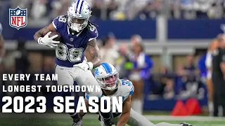 Every Team's Longest Play from the 2023 Regular Season | NFL 2023 Highlights