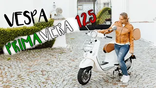 Meine Vespa Primavera 125  mit dem Ledersattel aus der Luxury Line | Review Vespa with luxury saddle