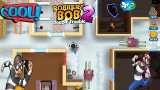 Robbery Bob 2- Double Trouble. PILFER PEAK Lvl 1 - 20. No Tools! Perfect Completed.